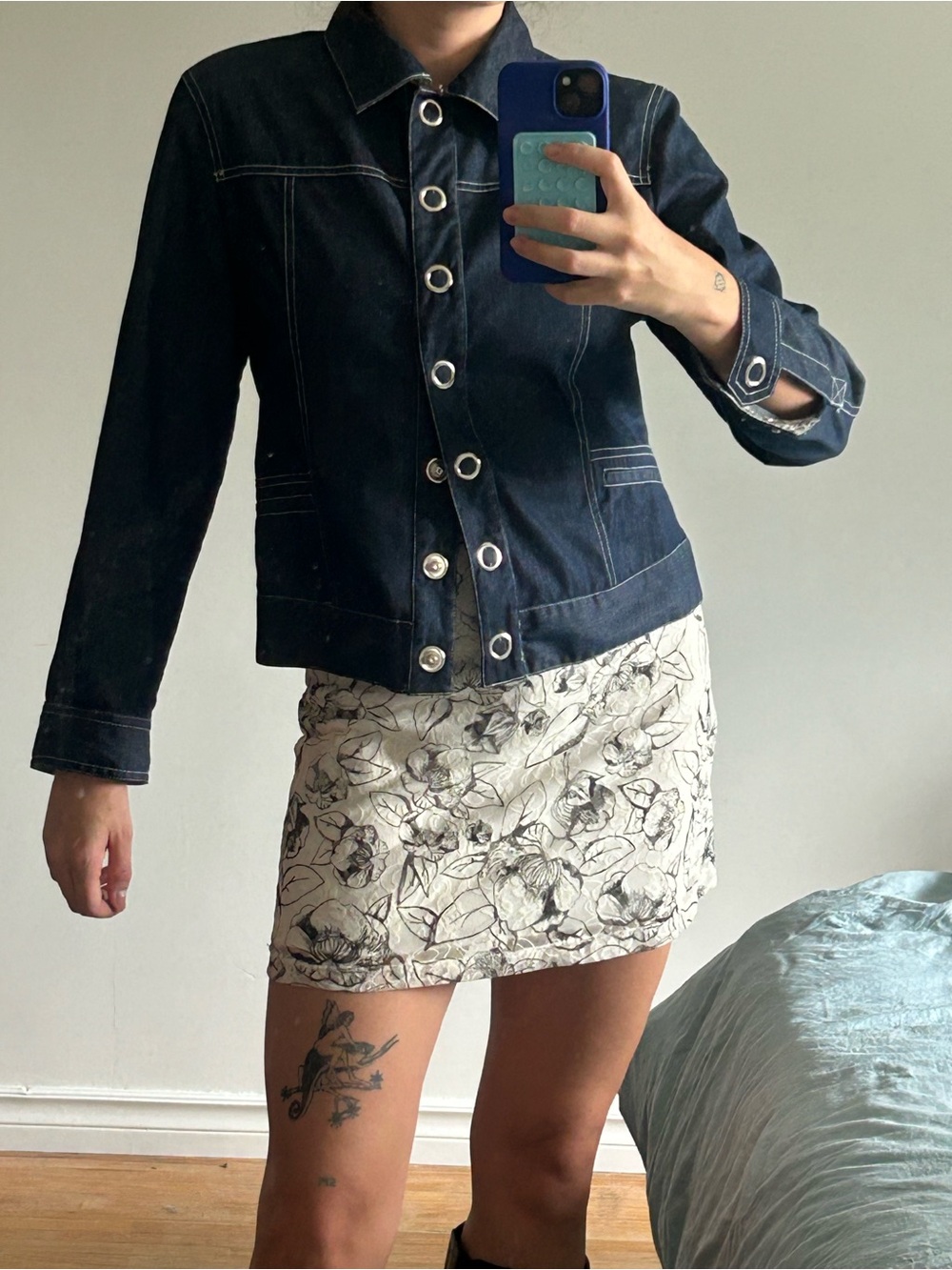 mac & jac jean mod jacket